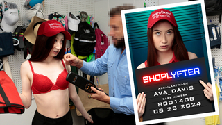 Ava Davis - Delivery Girl Tries To Steel