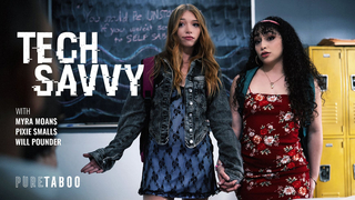 Myra Moans & Pixie Smalls - Perv Teacher As Their Only Hope