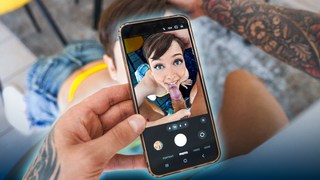 Jade Valentine - Filming Hot Videos With Stepdad