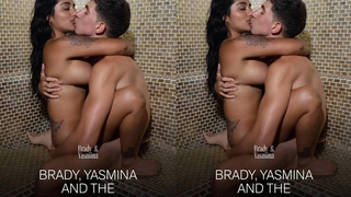 Yasmina Khan - MILF Creampied In Sauna